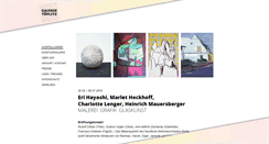 Desktop Screenshot of galerie-toeplitz.de